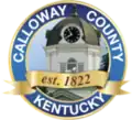 Official seal of Calloway County, Kentucky