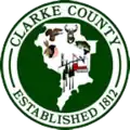 Official seal of Clarke County, Alabama