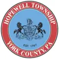 Official seal of East Hopewell Township, Pennsylvania