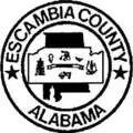 Official seal of Escambia County, Alabama