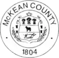Official seal of McKean County, Pennsylvania