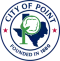 Official seal of Point, Texas