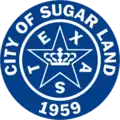 Official seal of Sugar Land