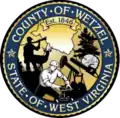 Official seal of Wetzel County, West Virginia