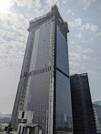 Image of Pinnacle under-construction in April 2024