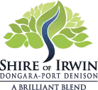 Official logo of Shire of Irwin