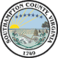 Official seal of Southampton County, Virginia