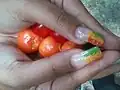 Cherries picked fresh.