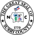 Official seal of Surry County, North Carolina
