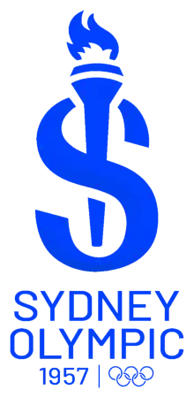 A torch threaded between the letter "S".