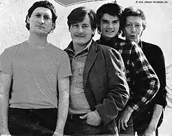 L–R: Andy McMaster, Nick Garvey, Ricky Slaughter, Bram Tchaikovsky