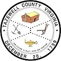 Official seal of Tazewell County, Virginia