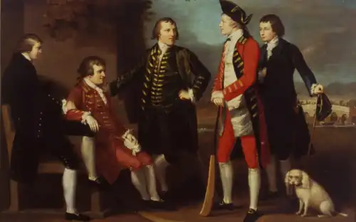 The Cricketers, 1763
