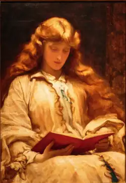 The Maid with the Golden Hair by Frederic Leighton