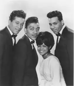 The Monitors, circa 1966. Left to right: John "Maurice" Fagin, Warren Harris, Sandra Fagin, and Richard Street.