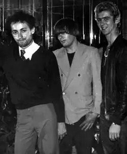 (L to R): Dave Flick, James Baker, Rudolph V