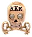 The original badge of Tri Kappa sorority, now used for council recognition.