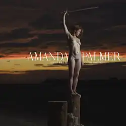 Cover art shows Palmer completely naked while holding a sword.