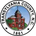 Official seal of Transylvania County, North Carolina