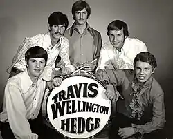 L-R: Graeham Goble, Rick Phillips, Shane Simon, Rob Leedham, Greg Trezise
