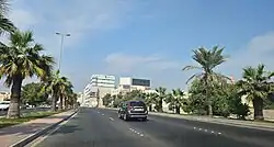 Trunk road in Zinj.