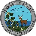 Official seal of Tyrrell County, North Carolina