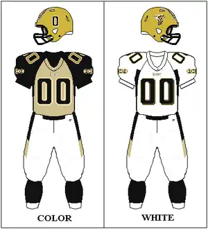 Sacramento Mountain Lions uniforms