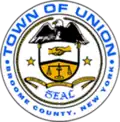 Official seal of Union, New York