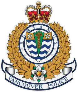 Heraldic badge of the VPD