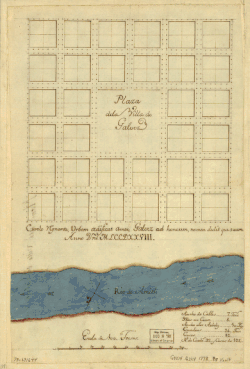 Official plan for Galveztown.