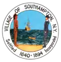 Official seal of Southampton, New York