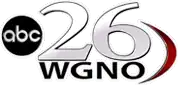The ABC logo next to a stretched serif 26 with the letters W G N O beneath and a red swoosh to the right.