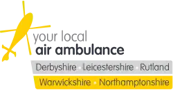Warwickshire, Northamptonshire, Derbyshire, Leicestershire & Rutland Air Ambulance logo