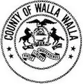 Official seal of Walla Walla County, Washington