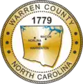 Official seal of Warren County, North Carolina