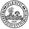 Official seal of Warren County, Virginia