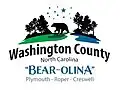 Official logo of Washington County, North Carolina