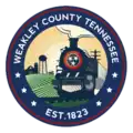 Official seal of Weakley County, Tennessee