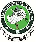 Official seal of Westmoreland County, Virginia