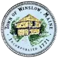 Official seal of Winslow, Maine