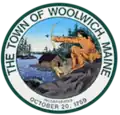 Official seal of Woolwich, Maine