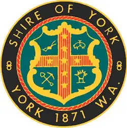 Official logo of Shire of York