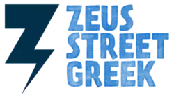 Zeus Street Greek logo